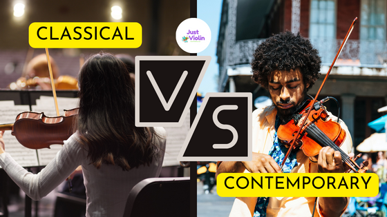 Classical vs Contemporary Violinists